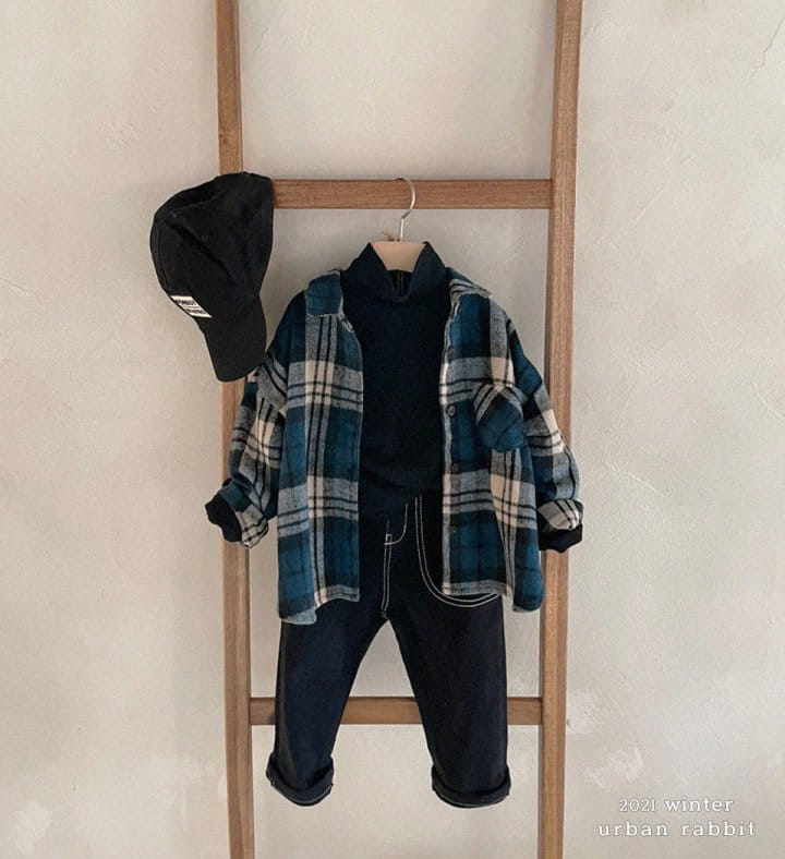 URBAN RABBIT - Korean Children Fashion - #Kfashion4kids - Fleece Turtleneck  - 12