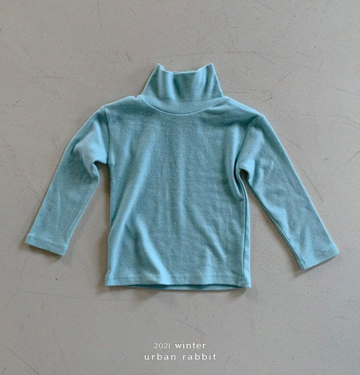 URBAN RABBIT - Korean Children Fashion - #Kfashion4kids - Fleece Turtleneck  - 2