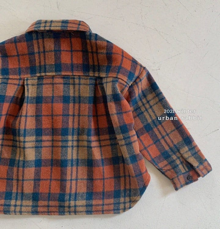 URBAN RABBIT - Korean Children Fashion - #Kfashion4kids - Check Shirt - 11
