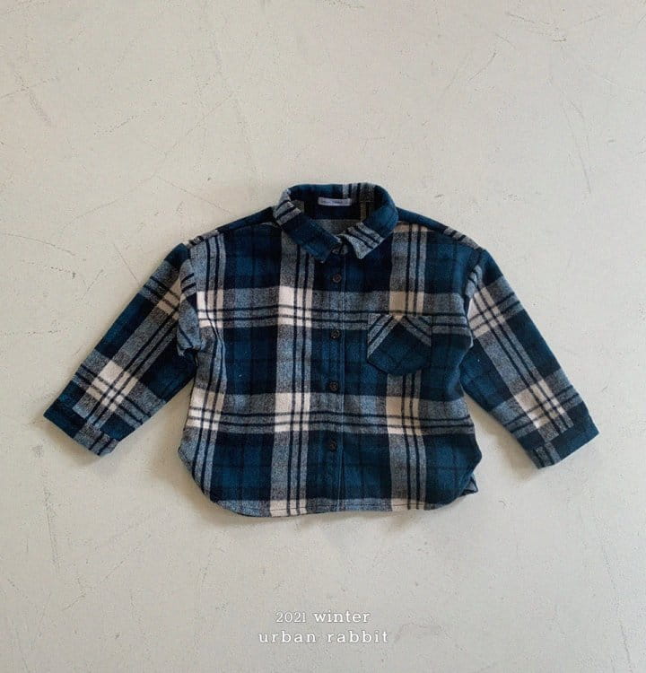 URBAN RABBIT - Korean Children Fashion - #Kfashion4kids - Check Shirt - 12
