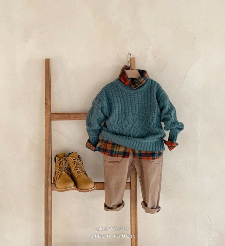 URBAN RABBIT - Korean Children Fashion - #Kfashion4kids - Check Shirt - 5