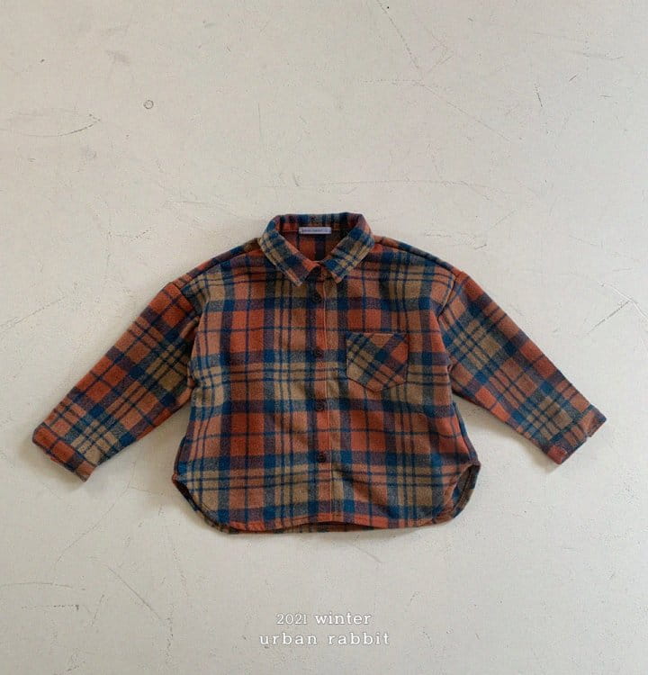 URBAN RABBIT - Korean Children Fashion - #Kfashion4kids - Check Shirt - 9