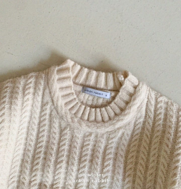 URBAN RABBIT - Korean Children Fashion - #Kfashion4kids - Cable Knit Top  - 8