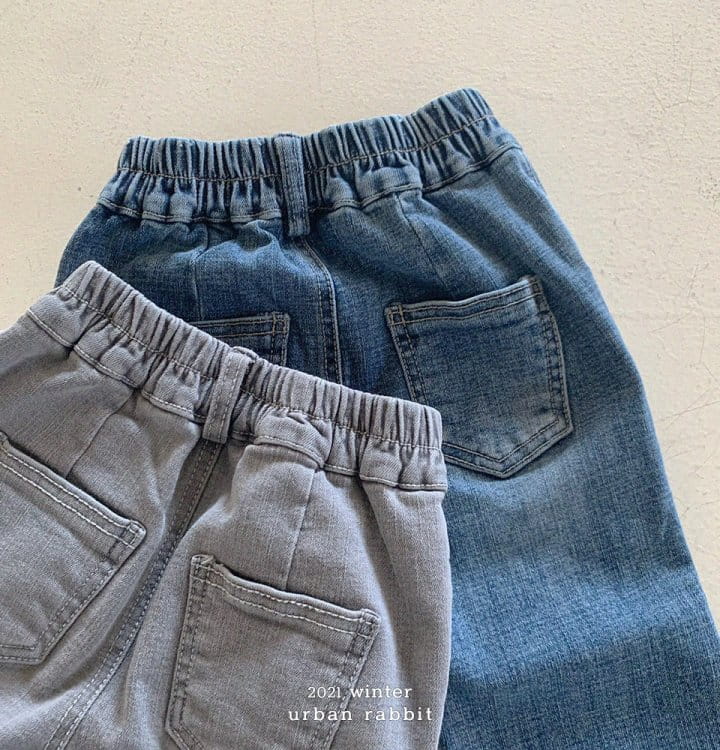 URBAN RABBIT - Korean Children Fashion - #Kfashion4kids - Urban Fleece Jeans - 10