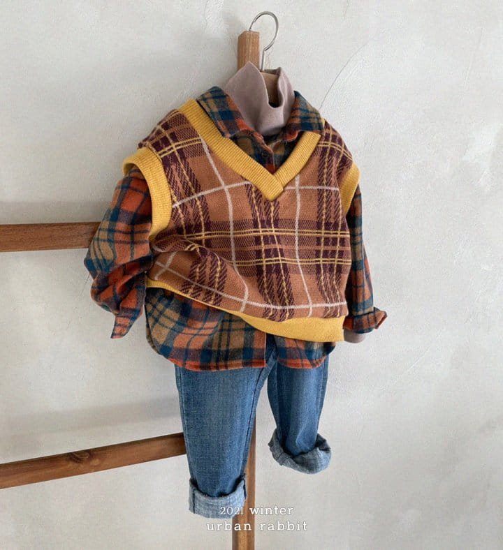 URBAN RABBIT - Korean Children Fashion - #Kfashion4kids - Urban Fleece Jeans - 4
