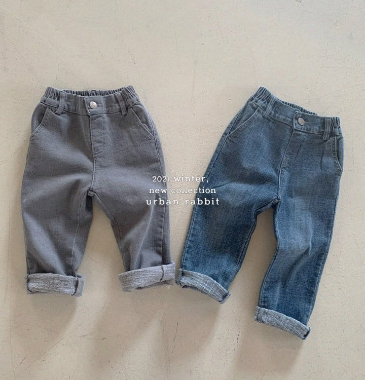 URBAN RABBIT - Korean Children Fashion - #Kfashion4kids - Urban Fleece Jeans - 5