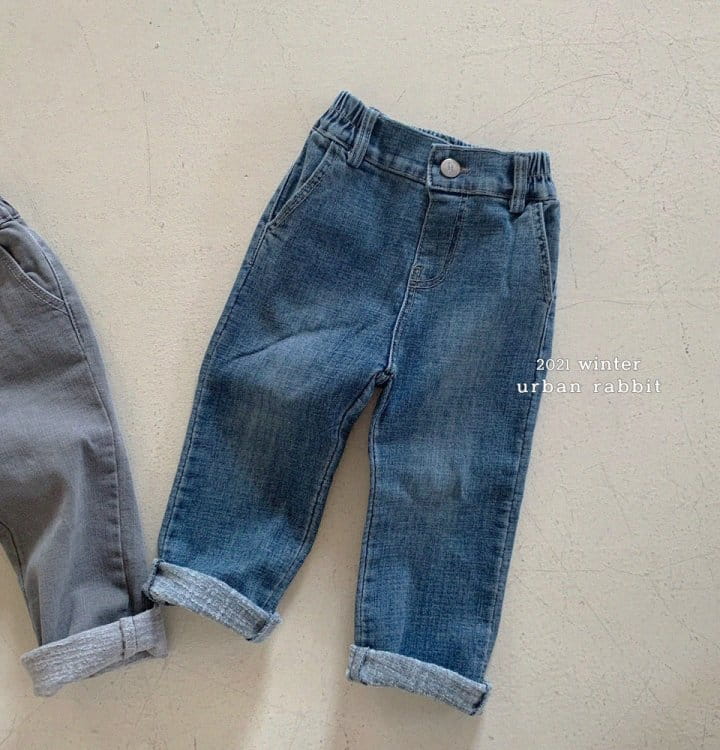 URBAN RABBIT - Korean Children Fashion - #Kfashion4kids - Urban Fleece Jeans - 7