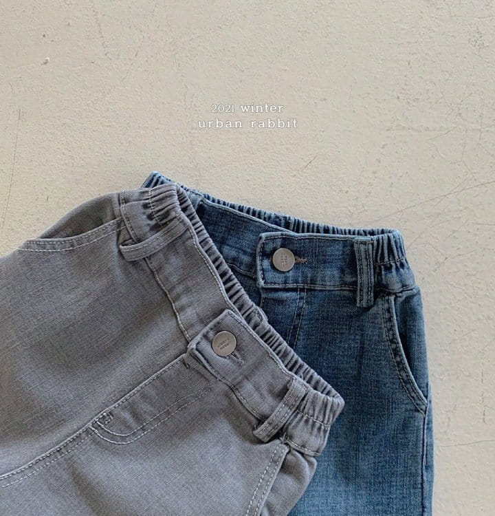 URBAN RABBIT - Korean Children Fashion - #Kfashion4kids - Urban Fleece Jeans - 9