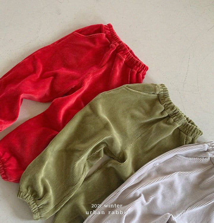 URBAN RABBIT - Korean Children Fashion - #Kfashion4kids - Velour Jogger Pants - 2