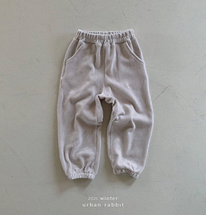 URBAN RABBIT - Korean Children Fashion - #Kfashion4kids - Velour Jogger Pants - 3