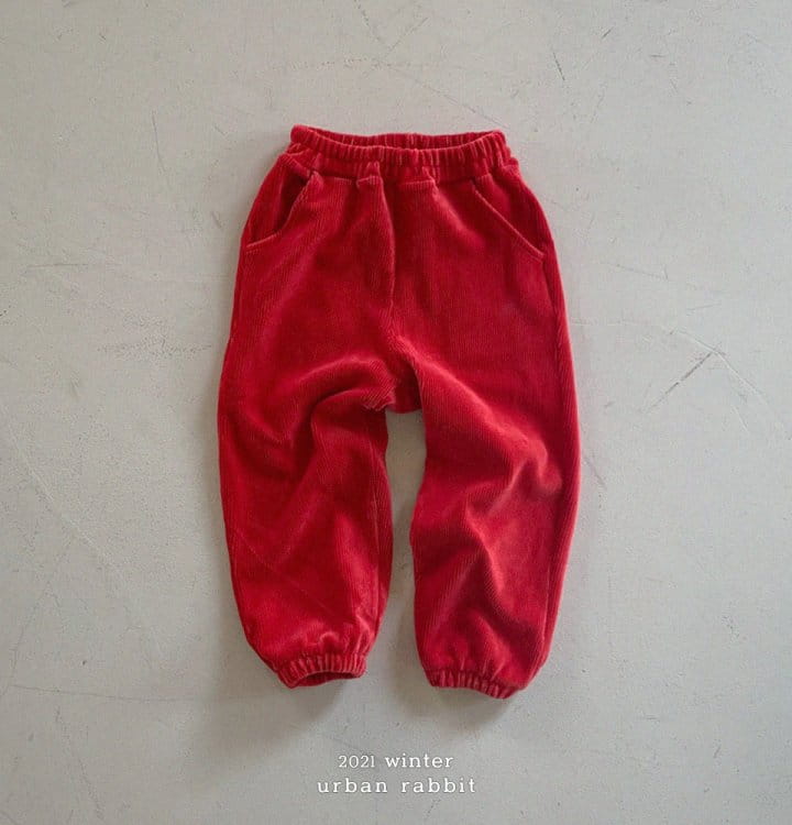 URBAN RABBIT - Korean Children Fashion - #Kfashion4kids - Velour Jogger Pants - 4