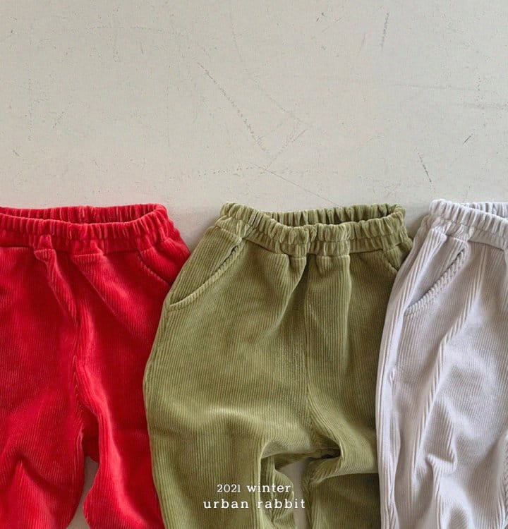 URBAN RABBIT - Korean Children Fashion - #Kfashion4kids - Velour Jogger Pants - 7