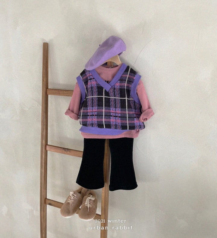 URBAN RABBIT - Korean Children Fashion - #Kfashion4kids - Velour Bootscut Pants