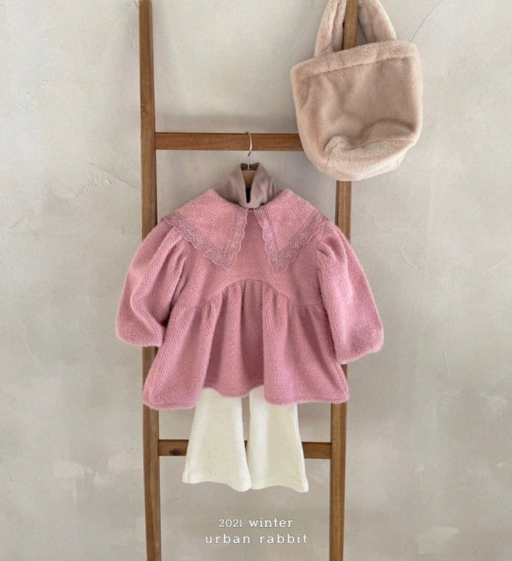 URBAN RABBIT - Korean Children Fashion - #Kfashion4kids - Velour Bootscut Pants - 2