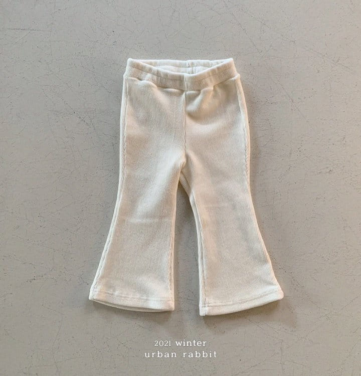 URBAN RABBIT - Korean Children Fashion - #Kfashion4kids - Velour Bootscut Pants - 5