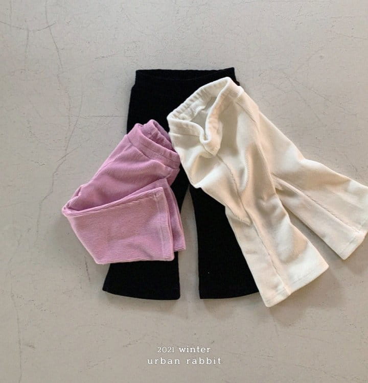URBAN RABBIT - Korean Children Fashion - #Kfashion4kids - Velour Bootscut Pants - 8