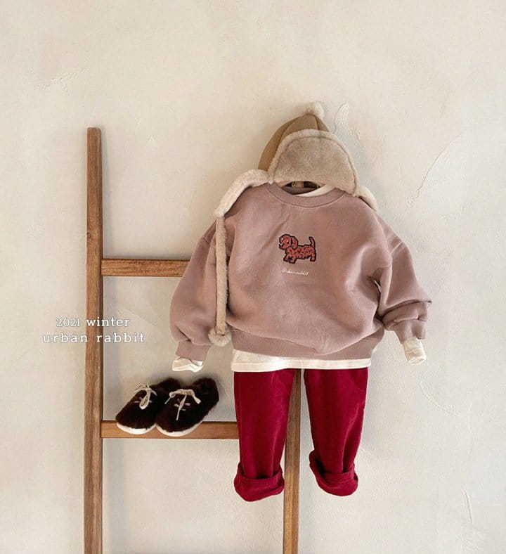 URBAN RABBIT - Korean Children Fashion - #Kfashion4kids - Dog Embroidery Sweatshirt - 3