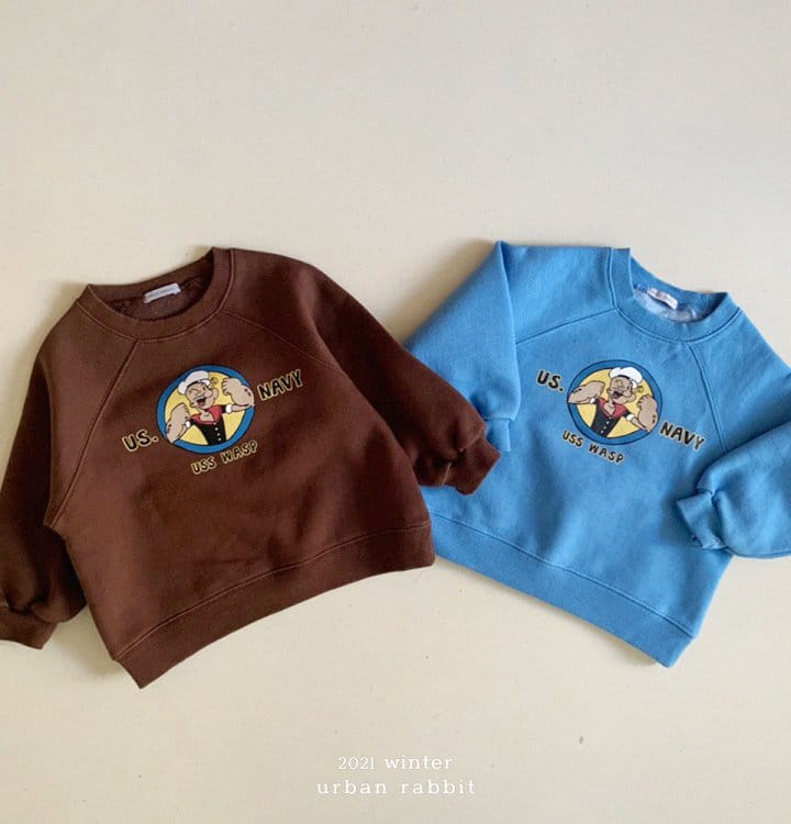 URBAN RABBIT - Korean Children Fashion - #Kfashion4kids - Popeye Sweatshirt - 5