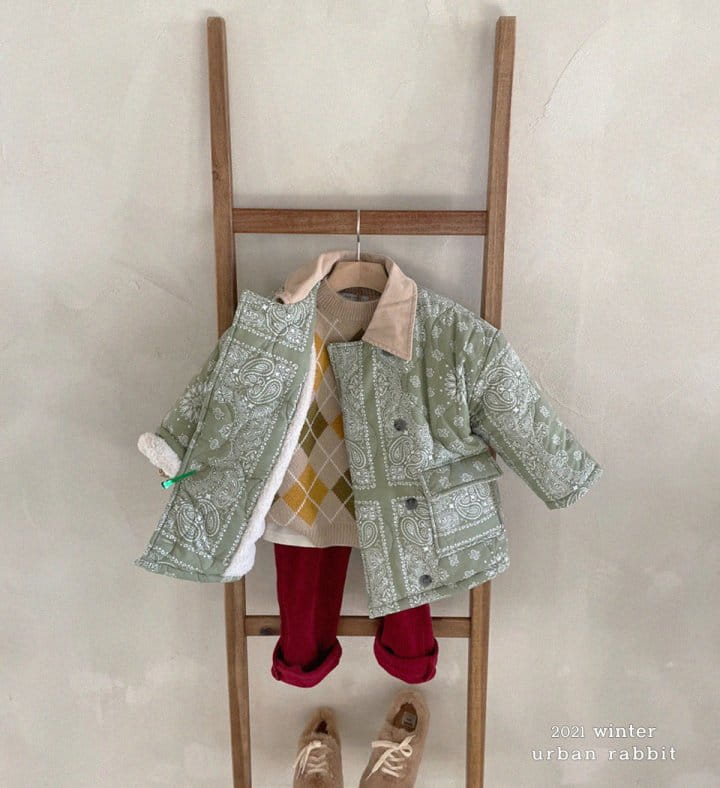 URBAN RABBIT - Korean Children Fashion - #Kfashion4kids - Paisley Jumper - 6