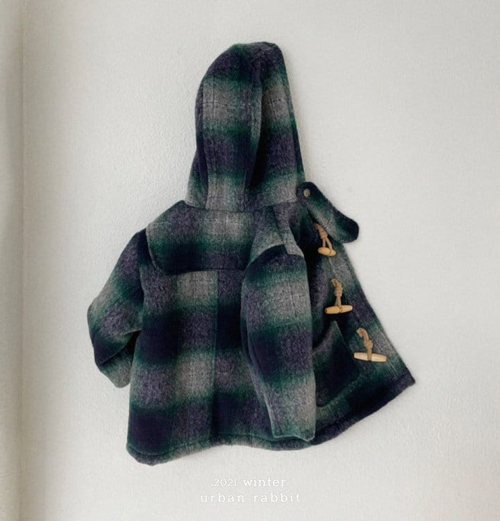 URBAN RABBIT - Korean Children Fashion - #Kfashion4kids - Check Coat - 3