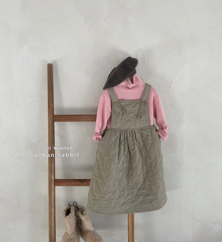 URBAN RABBIT - Korean Children Fashion - #Kfashion4kids - Quilting One-piece