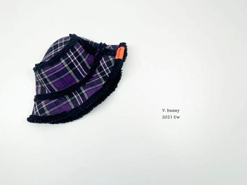 V BUNNY - Korean Children Fashion - #Kfashion4kids - Check Bucket Hat - 4