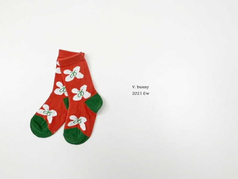 V BUNNY - Korean Children Fashion - #Kfashion4kids - Hawaii Socks [set of 4] - 3
