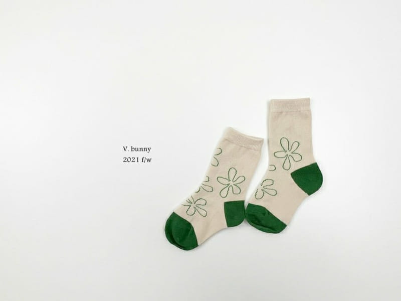 V BUNNY - Korean Children Fashion - #Kfashion4kids - Hawaii Socks [set of 4] - 6