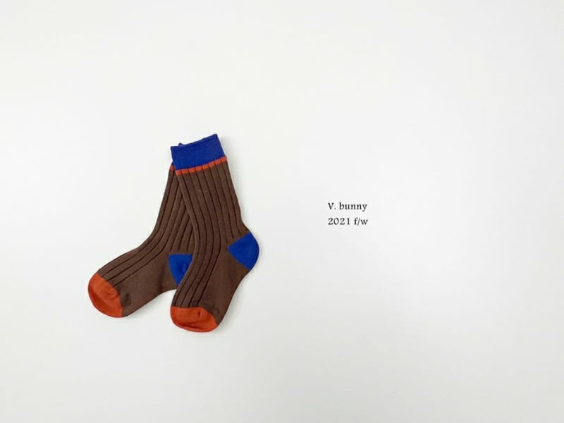 V BUNNY - Korean Children Fashion - #Kfashion4kids - Sple Socks [set of 4] - 3