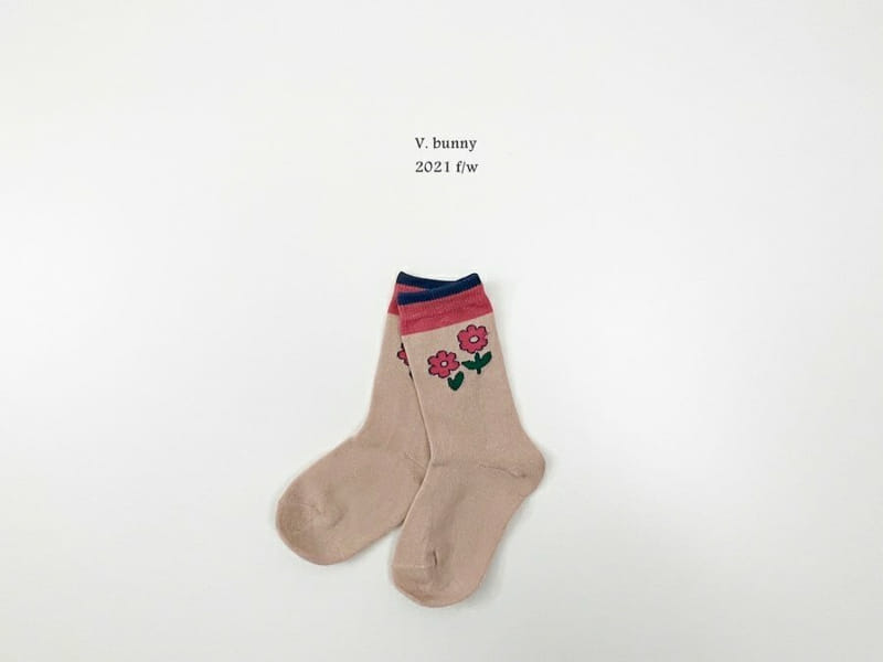 V BUNNY - Korean Children Fashion - #Kfashion4kids - Sple Socks [set of 4] - 5