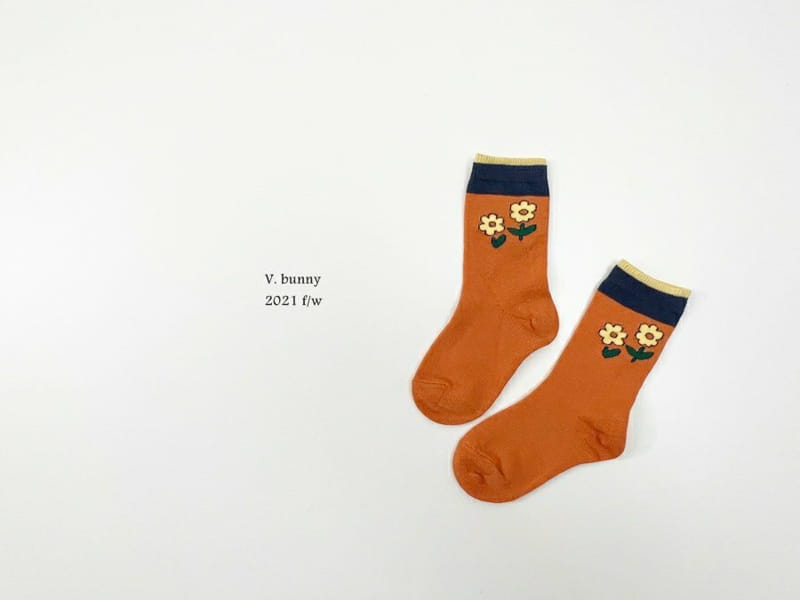 V BUNNY - Korean Children Fashion - #Kfashion4kids - Sple Socks [set of 4] - 6