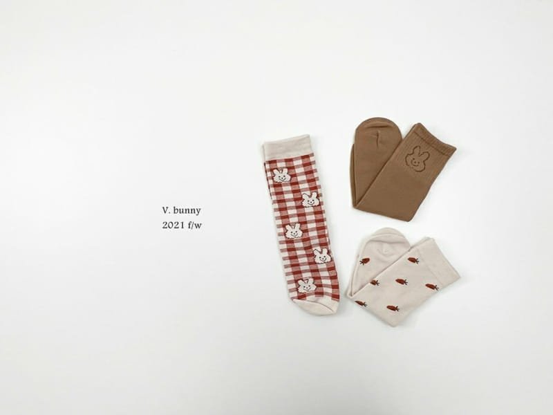 V BUNNY - Korean Children Fashion - #Kfashion4kids - BB Socks [set of 3] - 3