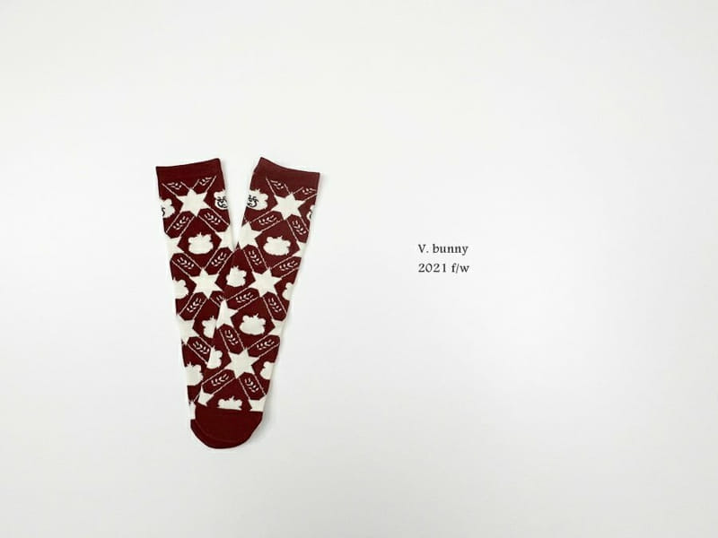 V BUNNY - Korean Children Fashion - #Kfashion4kids - Bear Socks [set of 4] - 8