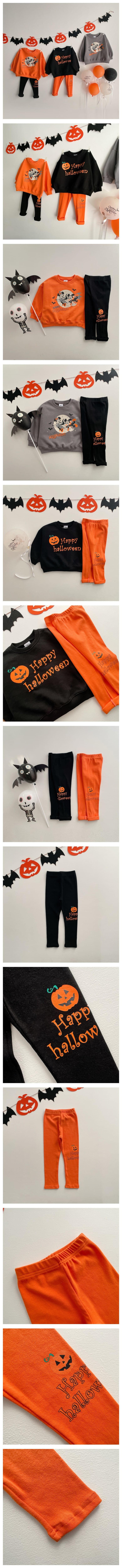 VIVID I - Korean Children Fashion - #Kfashion4kids - Vivid Halloween Leggings