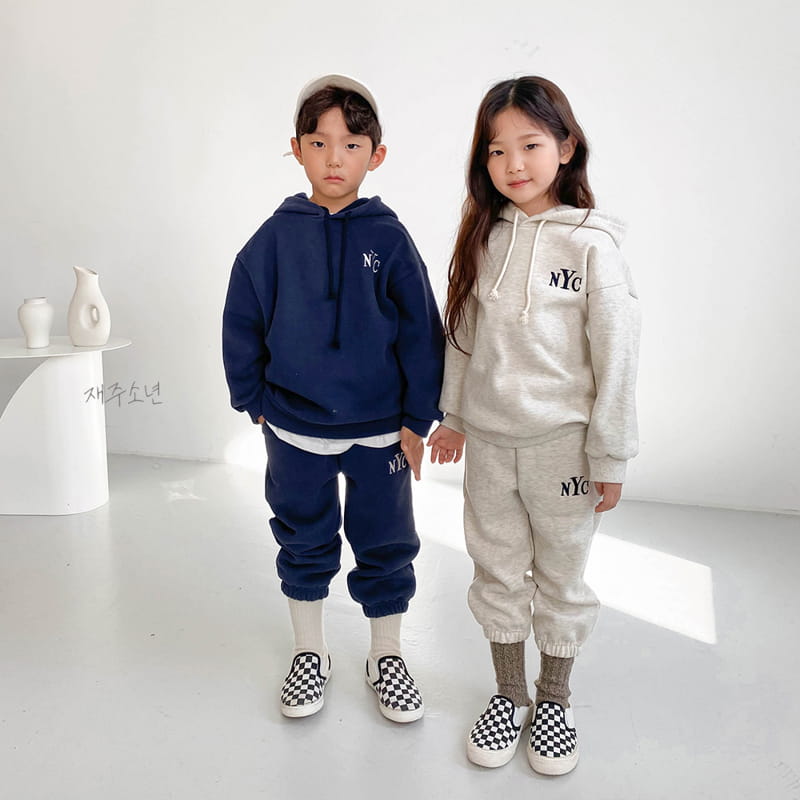 WITTY BOY - Korean Children Fashion - #Kfashion4kids - Tee NYC Hoody - 8