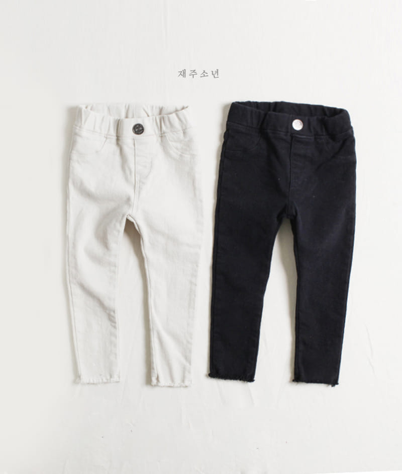 WITTY BOY - Korean Children Fashion - #Kfashion4kids - Praiseworthy Cotton Jeans Leggings - 11