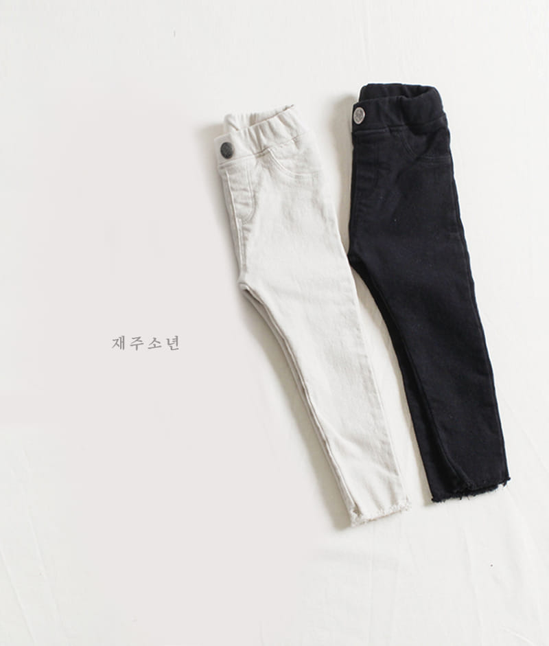 WITTY BOY - Korean Children Fashion - #Kfashion4kids - Praiseworthy Cotton Jeans Leggings - 12