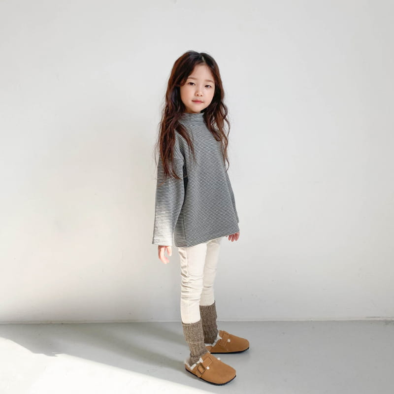 WITTY BOY - Korean Children Fashion - #Kfashion4kids - Praiseworthy Cotton Jeans Leggings - 3
