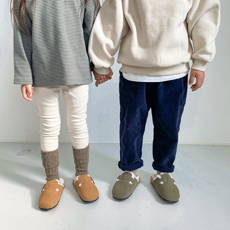 WITTY BOY - Korean Children Fashion - #Kfashion4kids - Praiseworthy Cotton Jeans Leggings - 4