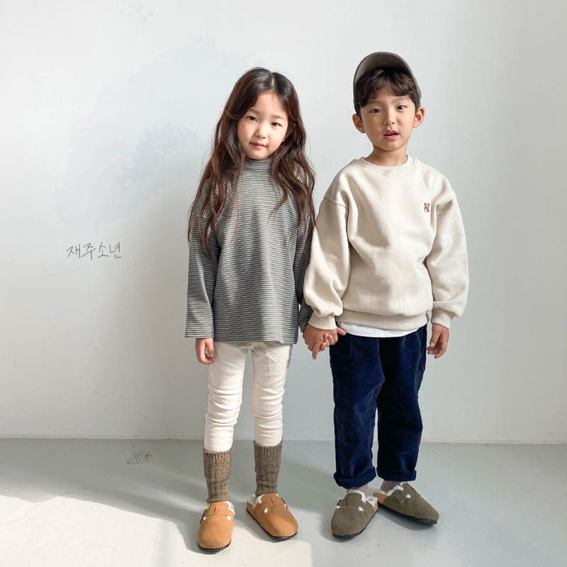 WITTY BOY - Korean Children Fashion - #Kfashion4kids - Praiseworthy Cotton Jeans Leggings - 6