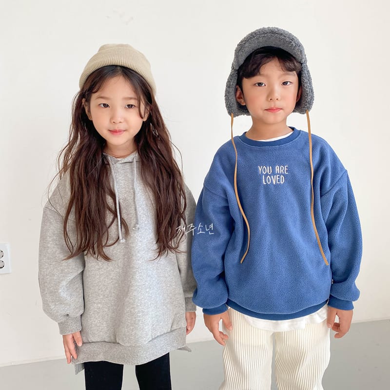 WITTY BOY - Korean Children Fashion - #Kfashion4kids - Bucket Long Hoody - 4