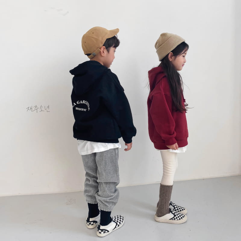 WITTY BOY - Korean Children Fashion - #Kfashion4kids - Veloure Jogger Pants - 7