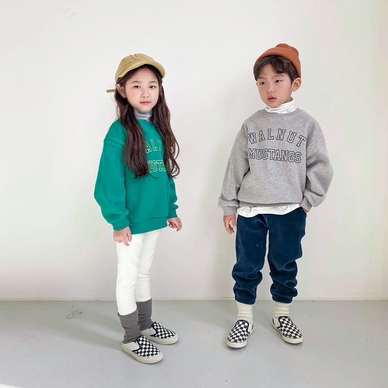 WITTY BOY - Korean Children Fashion - #Kfashion4kids - Walnut Sweatshirt