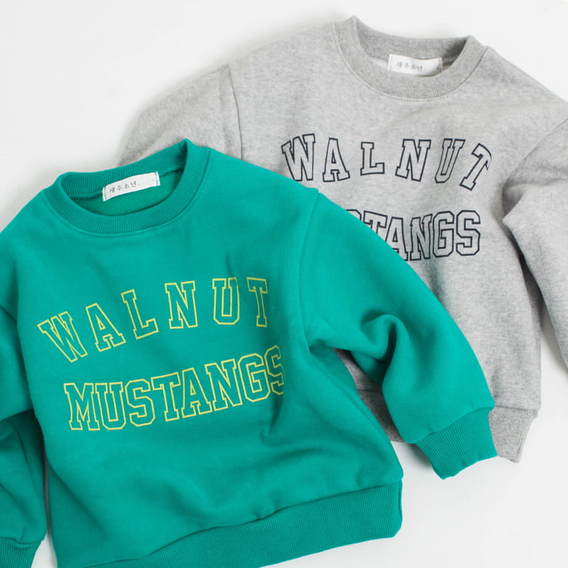 WITTY BOY - Korean Children Fashion - #Kfashion4kids - Walnut Sweatshirt - 10