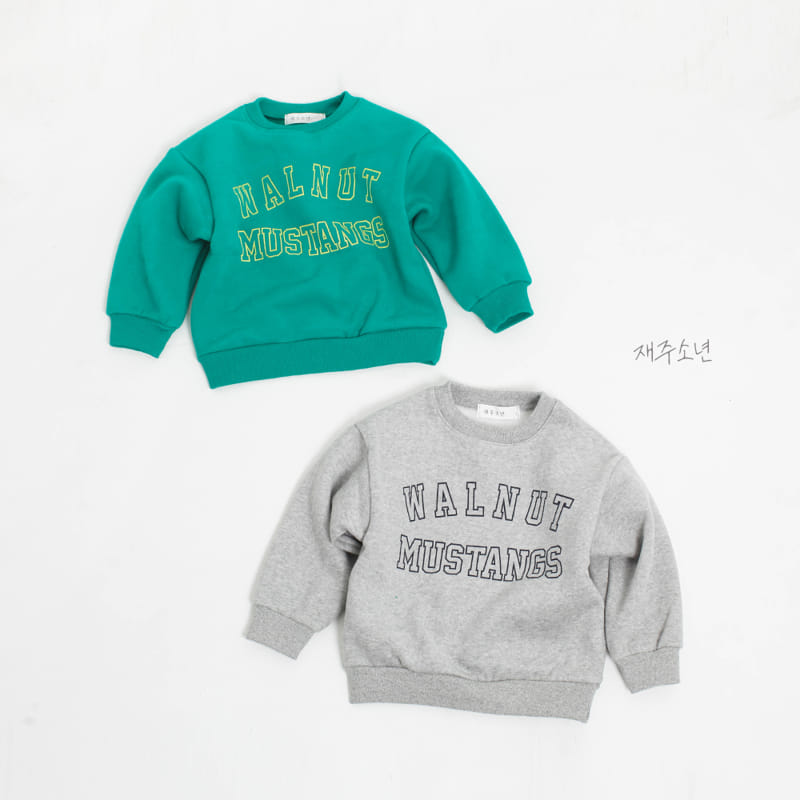 WITTY BOY - Korean Children Fashion - #Kfashion4kids - Walnut Sweatshirt - 12