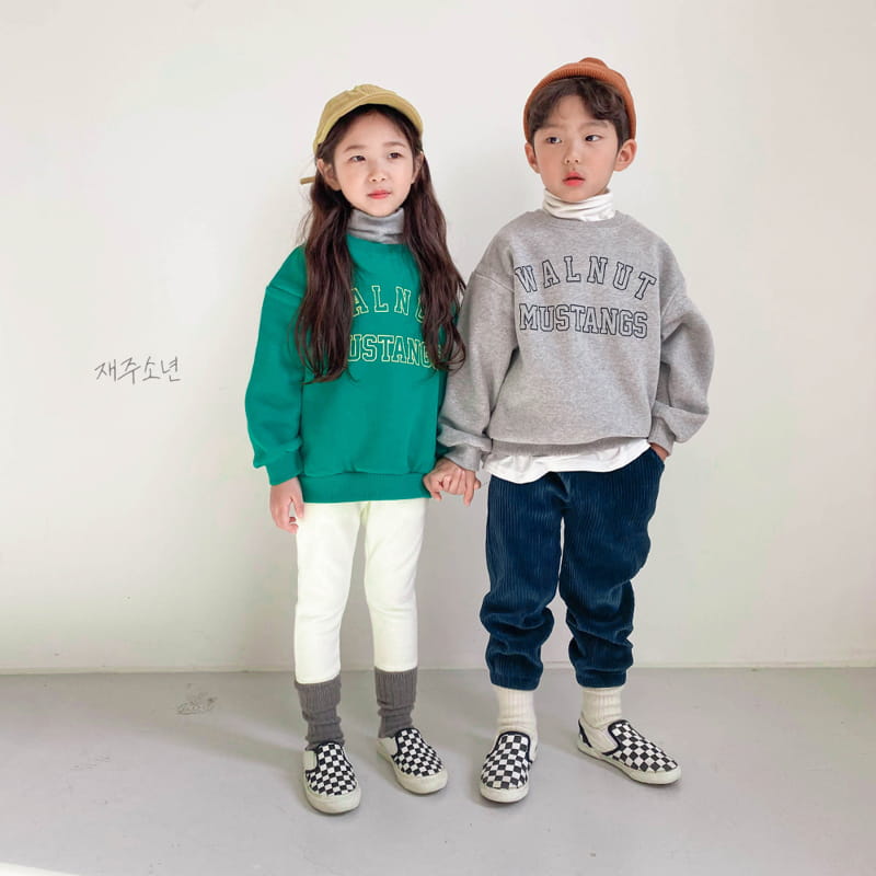 WITTY BOY - Korean Children Fashion - #Kfashion4kids - Walnut Sweatshirt - 3