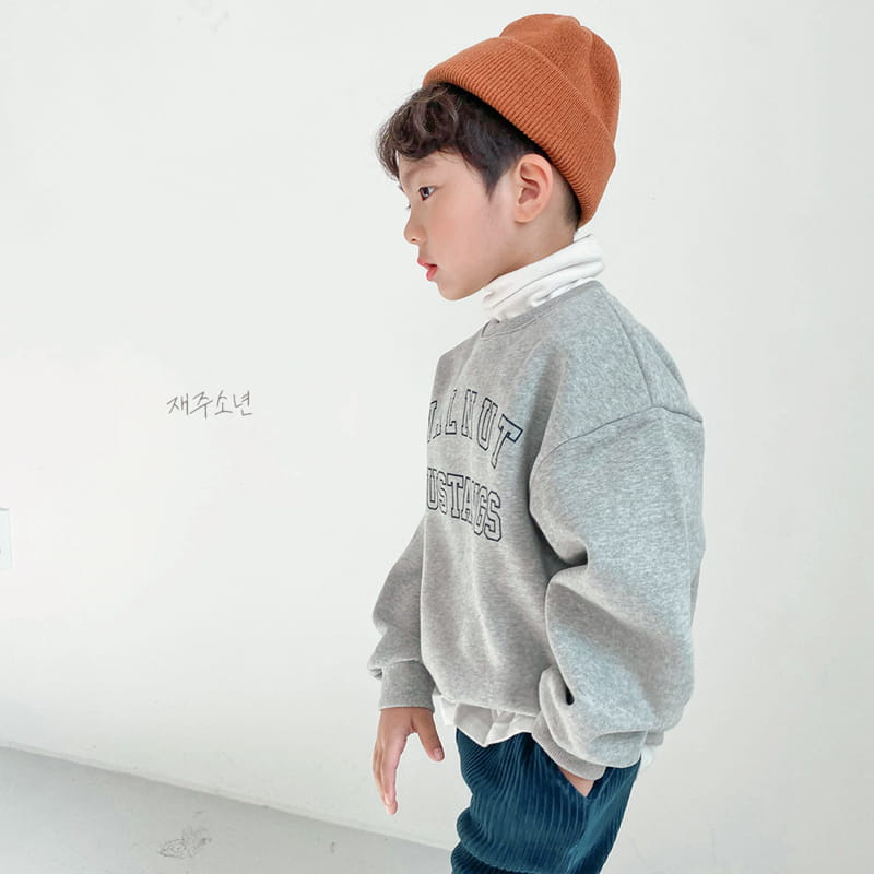 WITTY BOY - Korean Children Fashion - #Kfashion4kids - Walnut Sweatshirt - 8