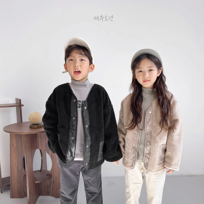 WITTY BOY - Korean Children Fashion - #Kfashion4kids - Creamy Half Turtleneck Tee - 11