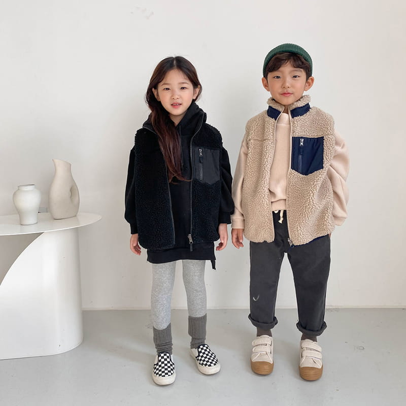 WITTY BOY - Korean Children Fashion - #Kfashion4kids - Travel Reversible Vest