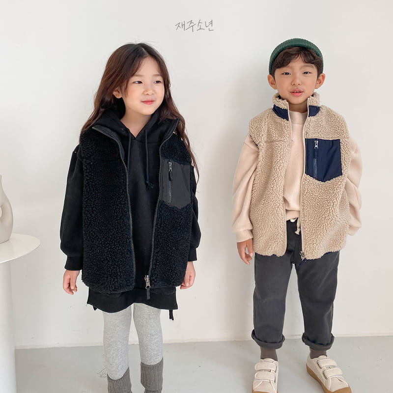 WITTY BOY - Korean Children Fashion - #Kfashion4kids - Travel Reversible Vest - 2